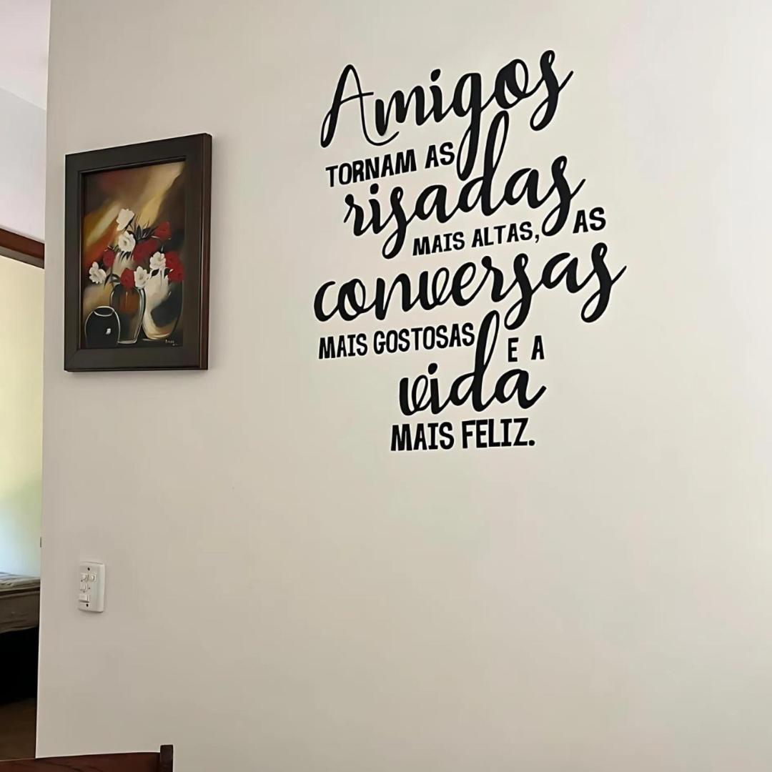 Appartement [Wi-Fi] Saint Patrick - 50Mts da Enseada à Guarujá Extérieur photo